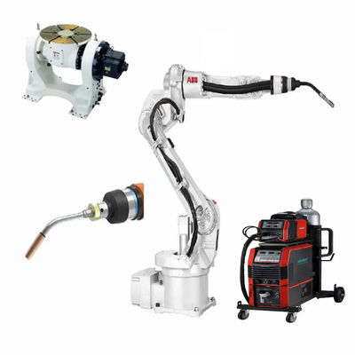 ABB IRB 1520ID หุ่นยนต์เชื่อมอัตโนมัติ 6 แกนแขนหุ่นยนต์อุตสาหกรรมพร้อม ...
